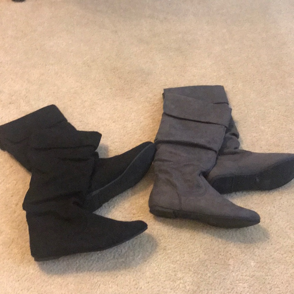 🚫SOLD🚫2 pair Sonoma Suede Boots